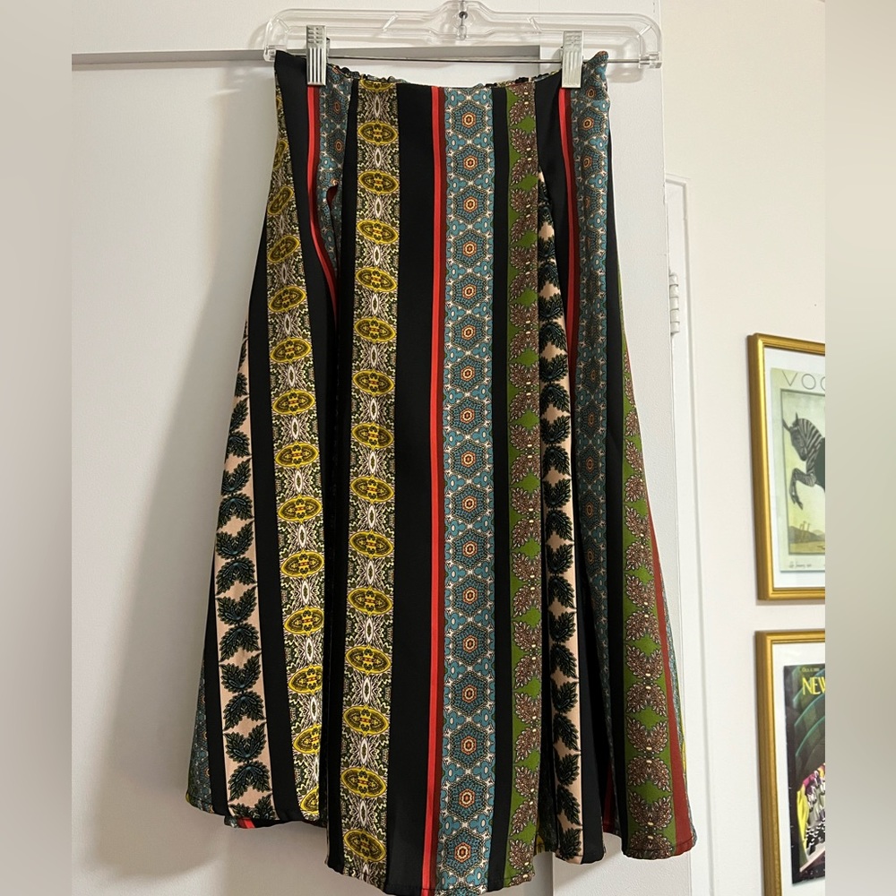 Anthropologie Printed Skirt